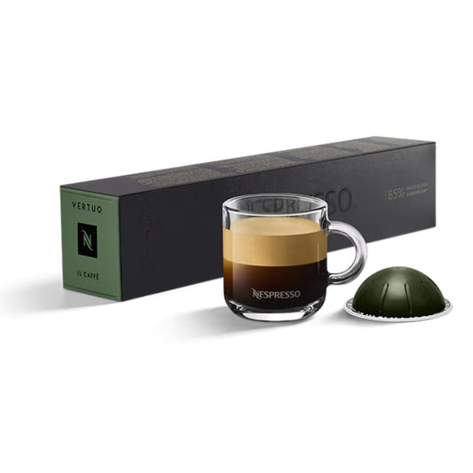 Nespressos IL Cafè Coffee Capsules With Intense & velvety Taste 10 Capsules Box 70g (Imported Switzerland)