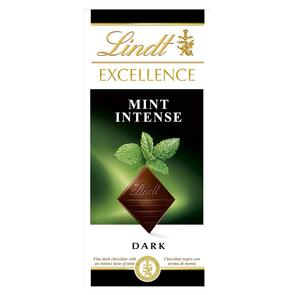 Lindt Excellence 90% Cocoa Dark Supreme Noir Chocolate Bar, 2 X 100 g