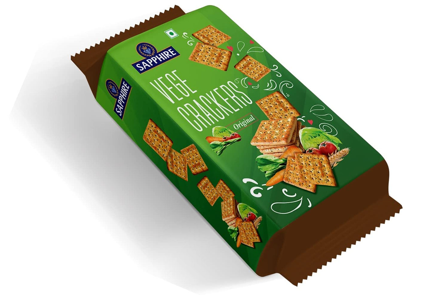 Sapphire Vege Crackers, 350g