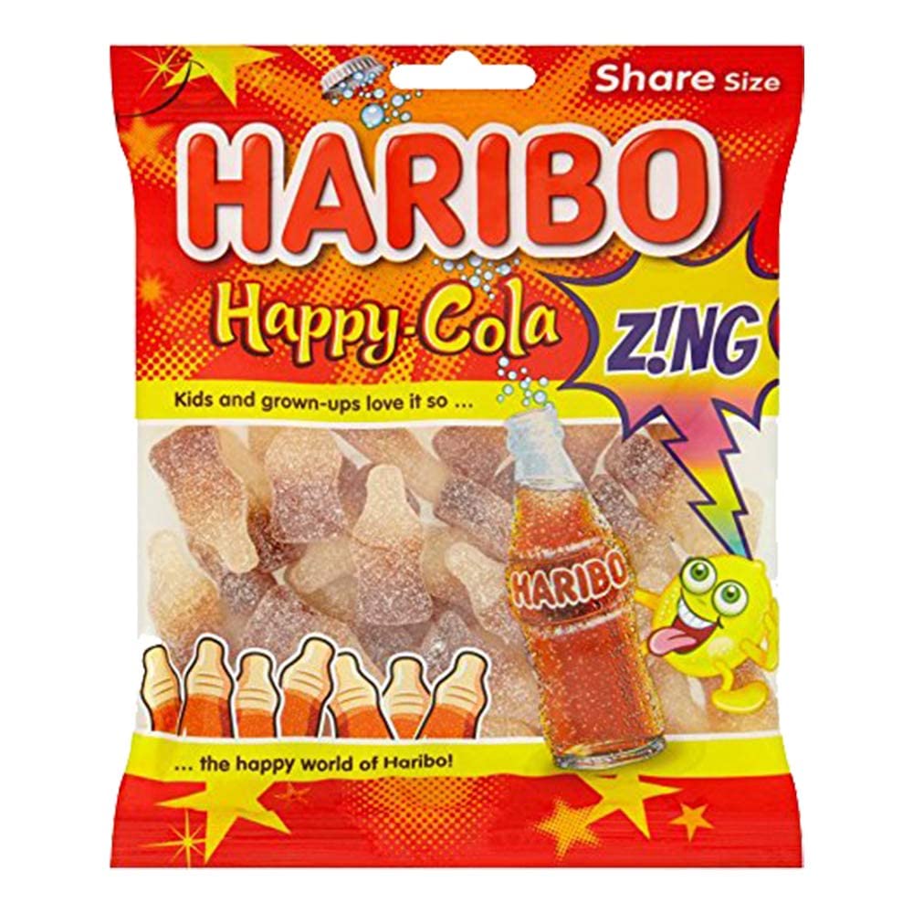 Haribo Happy - Cola Zing, 2 x 160 g