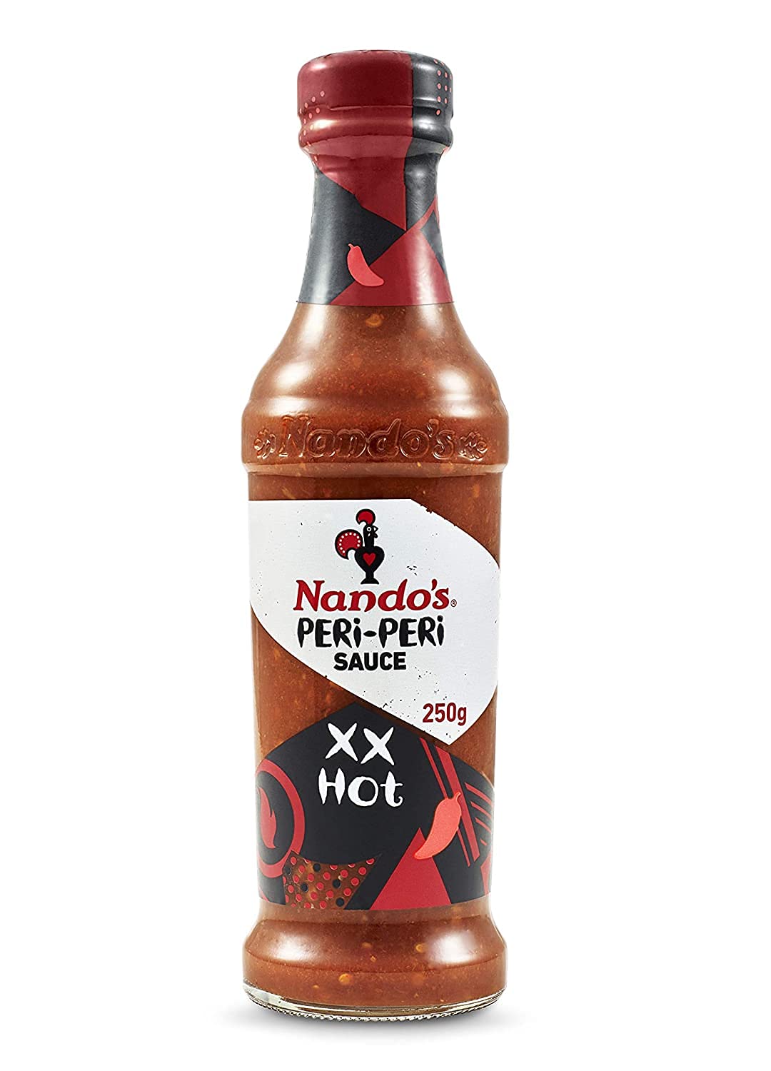 Nando's Peri Peri Chilli Sauce - Lemon and Herb, 250 gram, Pack of 2