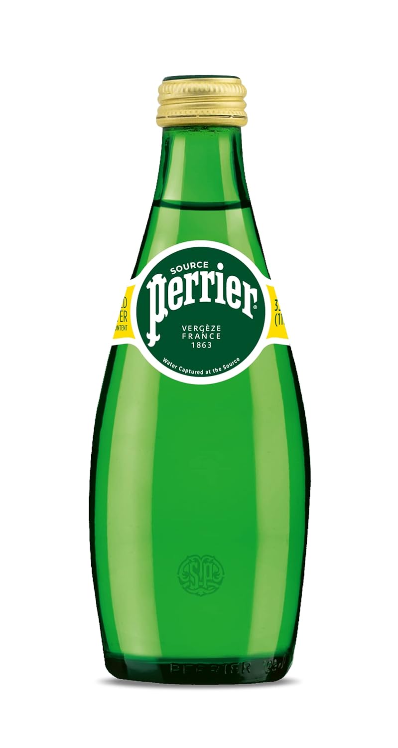 Perrier Carbonated Water (Sparkling Water) 330ml (Pack of 4)