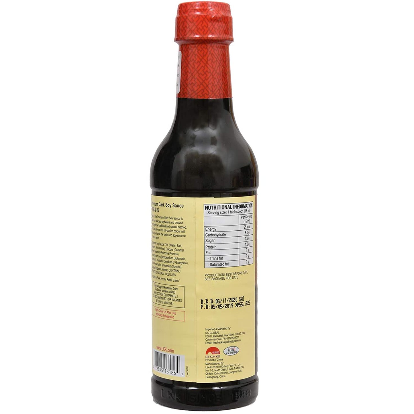 Lee Kum Kee Premium Dark Soy Sauce, 16.91 fl oz ? 500 ml