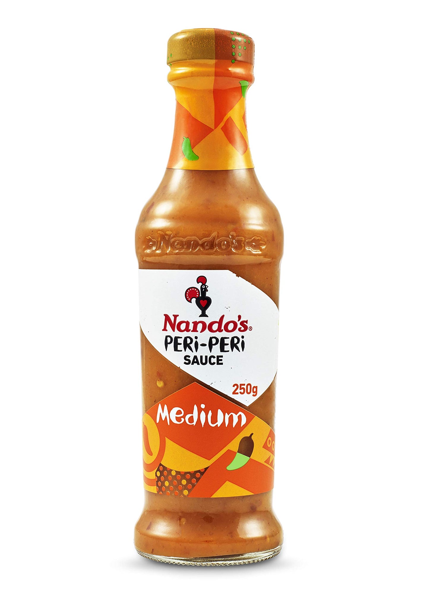 Nando's Peri Peri Chilli Sauce - Lemon and Herb, 250 gram, Pack of 2