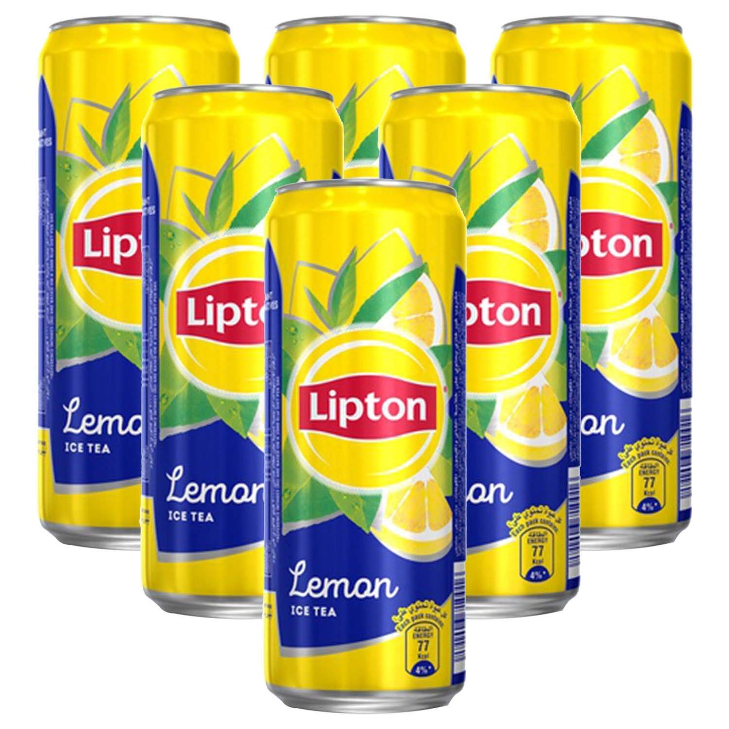 Lipton Lemon Ice Tea Can, 6 X 245, 1.6 Kilograms