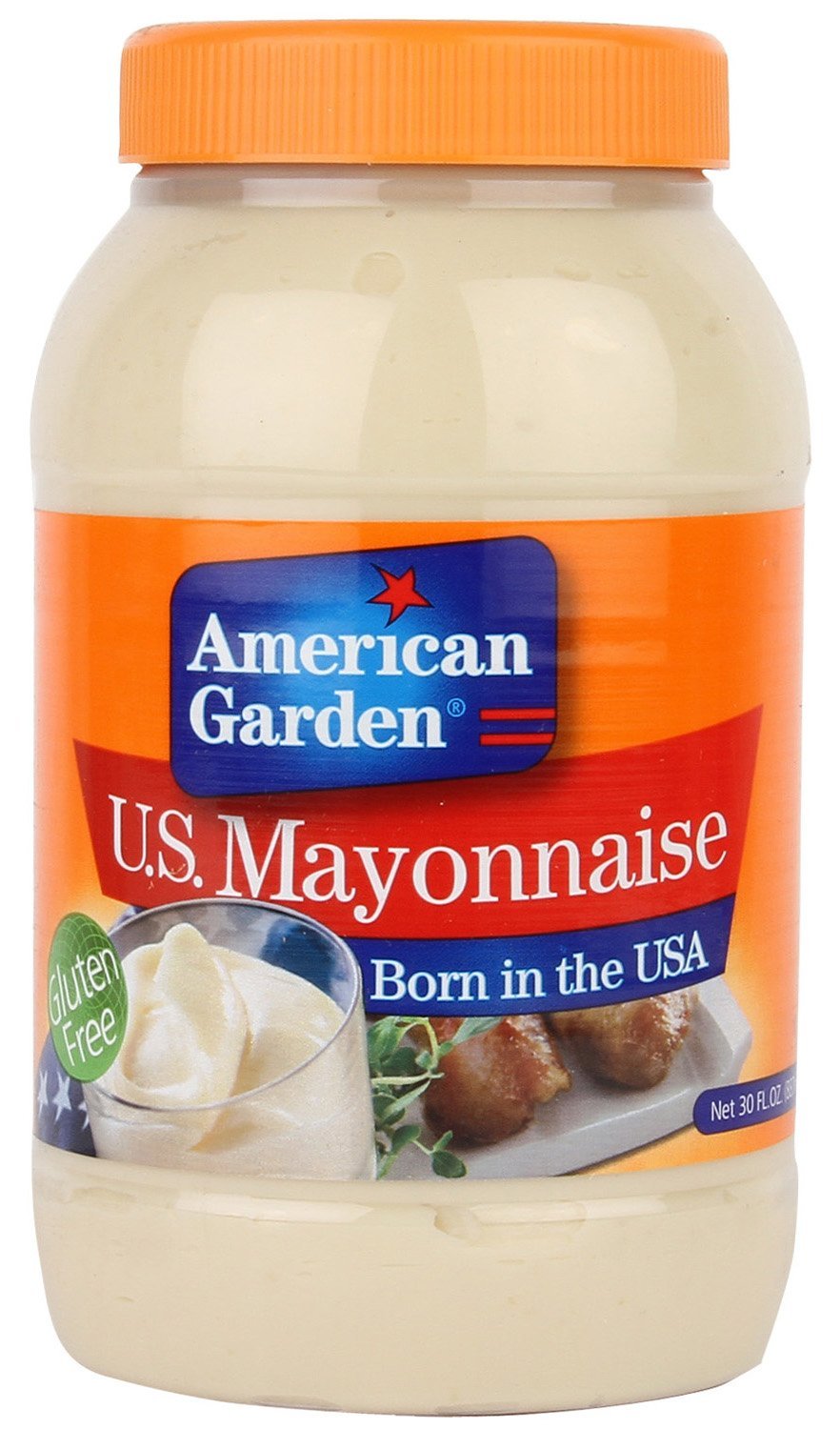 American Garden U.S. Mayonnaise, Gluten Free, 887 ml Jar