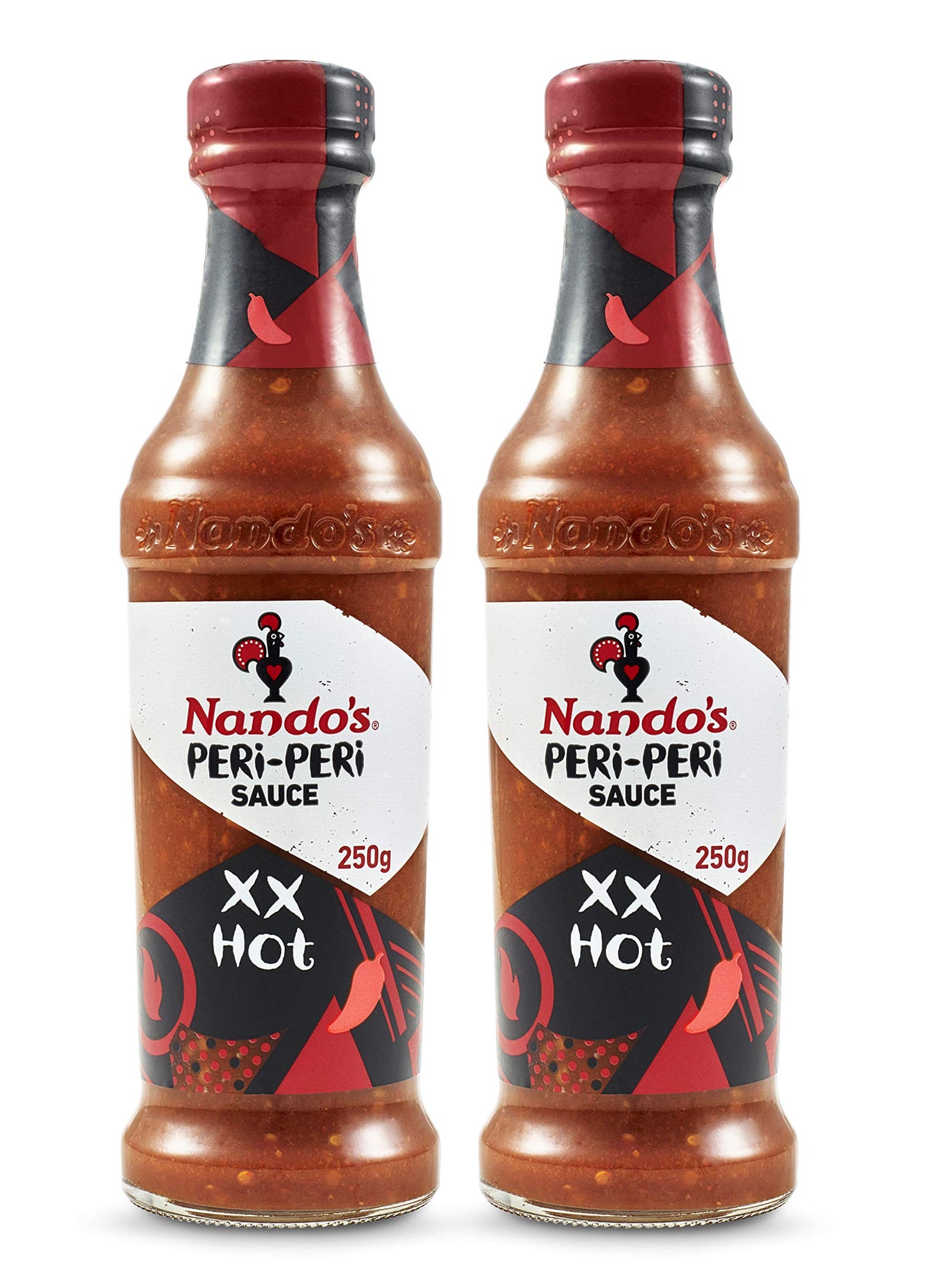 Nando's Peri Peri Chilli Sauce - Lemon and Herb, 250 gram, Pack of 2