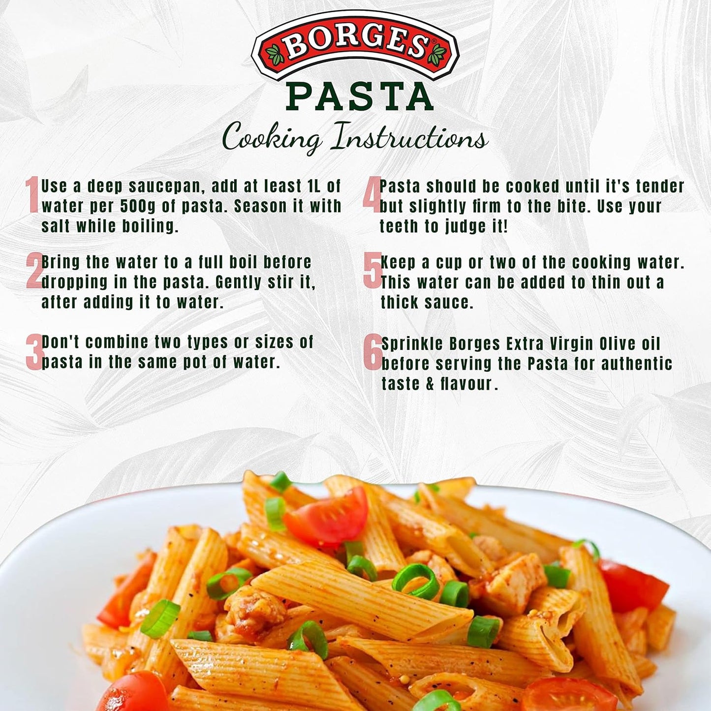 Borges Penne Pasta - 500 gm| 100% Durum Wheat | Imported from Italy | High in Protein |No Preservative