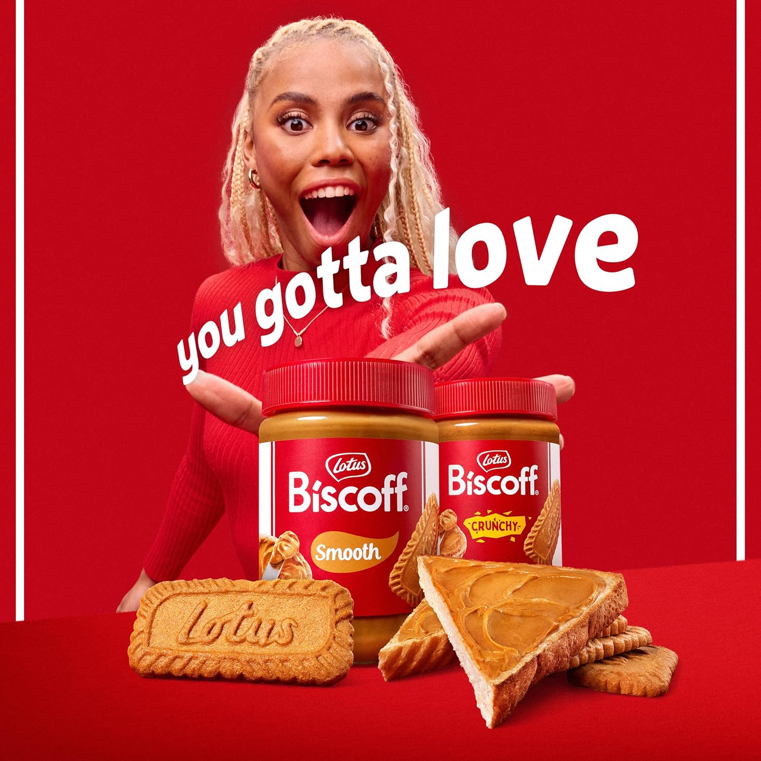 Lotus Biscoff | Belgian Speculoos | Sandwich Cookies | Vanilla Cream | Non-GMO and Vegan | 110g | Pack of 1